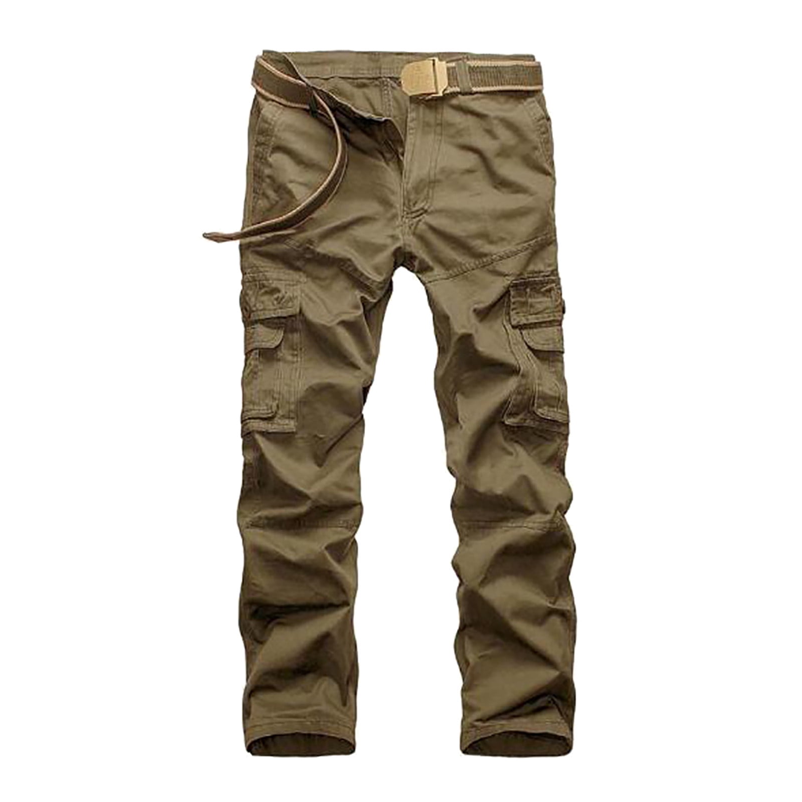 Eashery Men Pants Stretch Waist Bootcut Jeans Mid Rise Slim Jeans Cargo ...