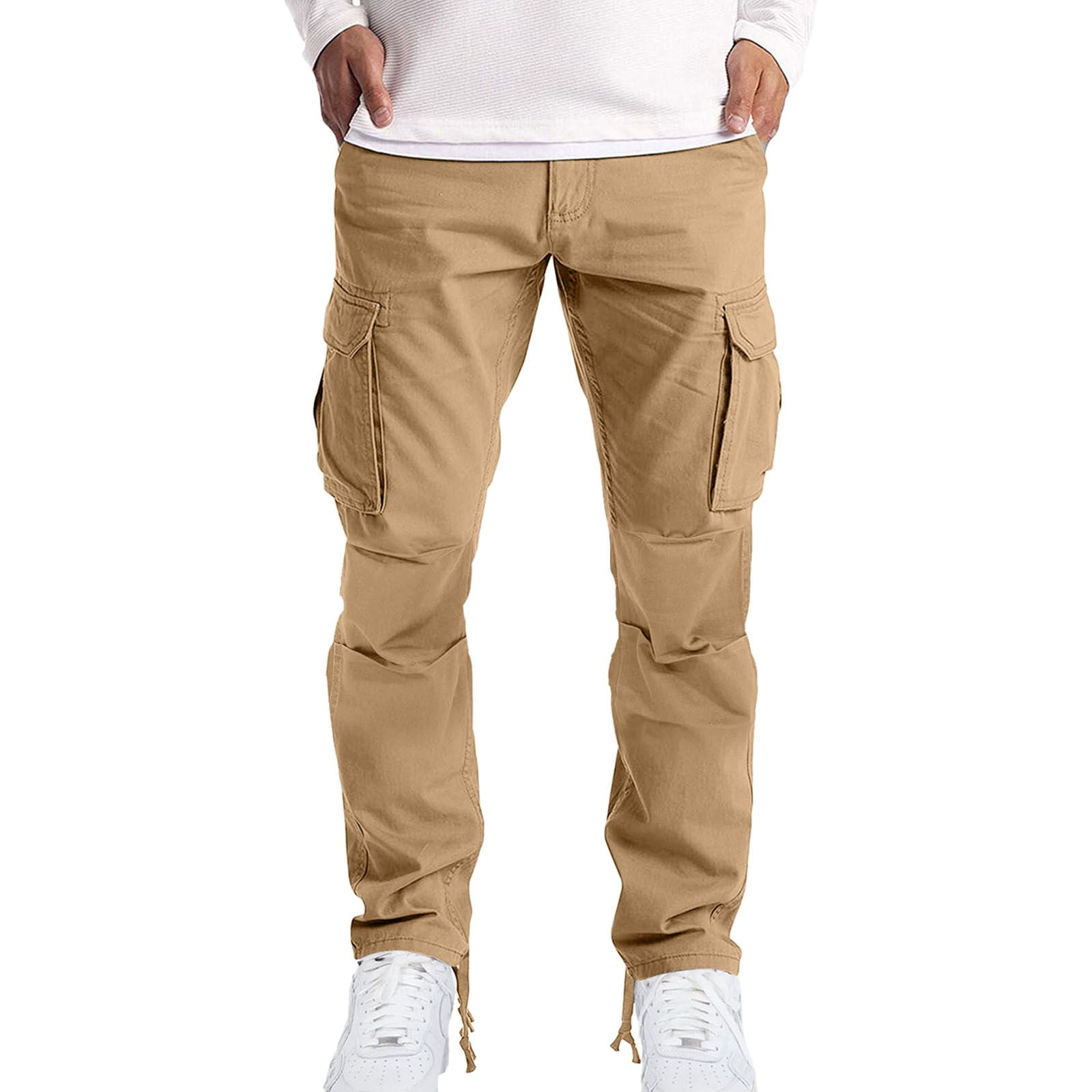Eashery Men's Cargo Pants Relaxed Fit Cargo Pants With Stretch Classic ...