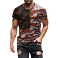 thumbnail image 1 of Eashery Mens Blouse Loose Independence Day Shirts Casual Tank Tops for Men Red M, 1 of 5