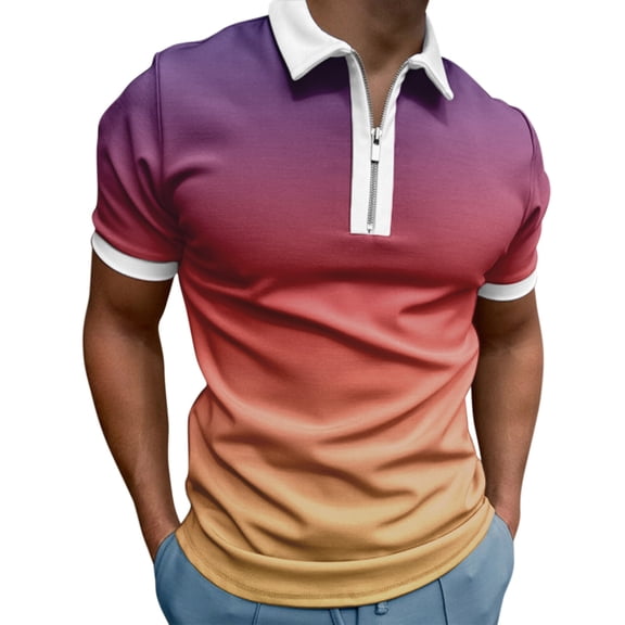 Eashery Mens T Shirts Short Sleeve T-Shirts Men Polo Shirts Men'S Tank Tops Pink 2XL