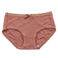 thumbnail image 1 of Eashery Panties for Women Women's Plus-Size Fit for Me Breathable Brief Red X-Large, 1 of 4