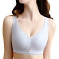 thumbnail image 1 of Eashery Plus Size Bras for Women Comfort Devotion Underwire Bra, Full-Coverage Comfortable Bra with CushionWire for Support, Smoothing Bra C 34 75E, 1 of 5