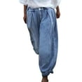 thumbnail image 1 of Eashery Plus Size Jeans for Women Hight Waist Straight Denim Jeans Retro Mid Rise Stretch Boot Cut Jean Distressed Jeans for Women (Blue,S), 1 of 5