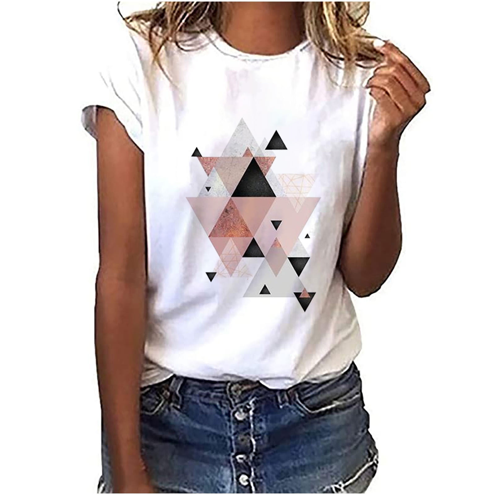 超話題新作 Eashery Women Tshirt Printed Summer T-Shirt New Fashion Clothing