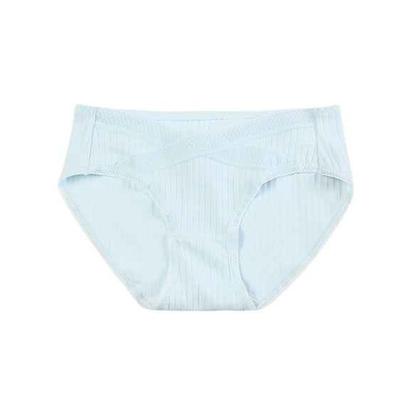 Eashery Sext Panty for Women Women's Panties Pack, Breathable Cotton Stretch Underwear Blue 3X-Large