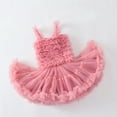 thumbnail image 1 of Eashery Skinny Girl Salad Dressing Girls' and Toddler Embroidered Short Sleeve Dress Pink 6-12 Months, 1 of 4
