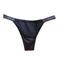 thumbnail image 1 of Eashery Thongs Women High Cut Comfy Women Cotton Underwear Dark Blue L, 1 of 3