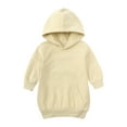 thumbnail image 1 of Eashery Toddler Girl Clothes Hoodie Sweatshirt Winter Warm Shirt Sweater Tops Hoodies for Kids (Khaki,12-24 Months), 1 of 5