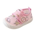 thumbnail image 1 of Eashery Toddler Girls Boys Shoes Breathable Walking Sock Shoes Baby Boys Casual Slip-on Shoes Toddler Shoes (Pink,7), 1 of 5