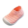 thumbnail image 1 of Eashery Toddler Girls Boys Shoes Sports Socks Summer Shoes Baby Shoes Pink 7, 1 of 4
