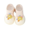 thumbnail image 1 of Eashery Toddler Kids Baby Boys Girls Shoes First Walkers Cute Animal Cartoon Socks Shoes Baby Shoes for Toddler Pink 22, 1 of 3