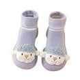 thumbnail image 1 of Eashery Trainers for Toddler Boys Girls Baby Girl and Boy Closure Sneakers Baby Boys Casual Slip-on Shoes White Baby Shoes (Blue,5), 1 of 5