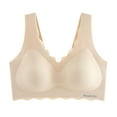 thumbnail image 1 of Eashery Women Bras Push Up Adjustable Every Day Womens Bra Comfortable Beige 2XL, 1 of 4