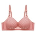 thumbnail image 1 of Eashery Women Bras Solid Comfortable Women Underwear Watermelon Red 44, 1 of 3