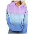 thumbnail image 1 of Eashery Women Hoodies Hoodies Long Sleeve Shirts Pullover Fall Clothes with Pocket Cute Hoodies Teen Girl Fall Jacket Oversized Sweatshirts Sweatshirts for Teen Girls (Sky Blue,M), 1 of 4