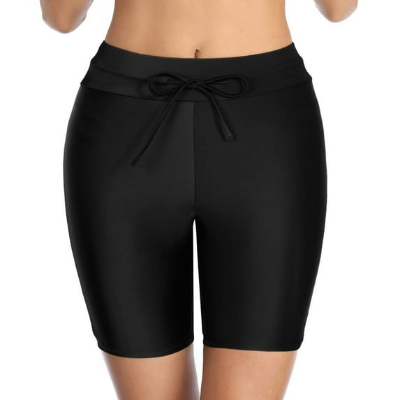 Eashery Women Tankini Bathing Suits Skinny Capris Women Bathing Suits Womens One Piece Swimwear Black XL