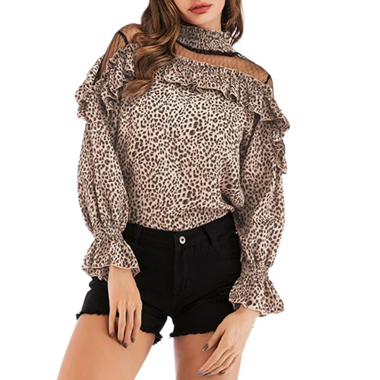 Chiffon office tops top