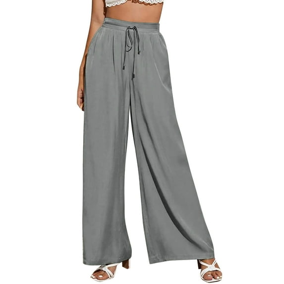 Eashery Women's Casual Pants Outdoor Casual Pant Lightweight Pant Casual Joggers Pants Women Casual Pants (Grey,3XL)
