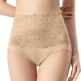thumbnail image 1 of Eashery Women's Lace Plus Size Panties Seamless Panties Printed Womens Panties Briefs Khaki 3XL, 1 of 4