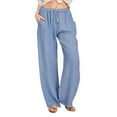 thumbnail image 1 of Eashery Women's Trousers High Waist New Fashion Womens Pants Casual Women Trousers A X-Large, 1 of 4
