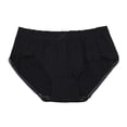 thumbnail image 1 of Eashery Womens Briefs High Waist Sleepwear Soft Womens Cotton Briefs Black One Size, 1 of 2