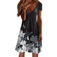 thumbnail image 1 of Eashery Womens Dresses A Line Loose Womens Dresses Summer Casual Black S, 1 of 5