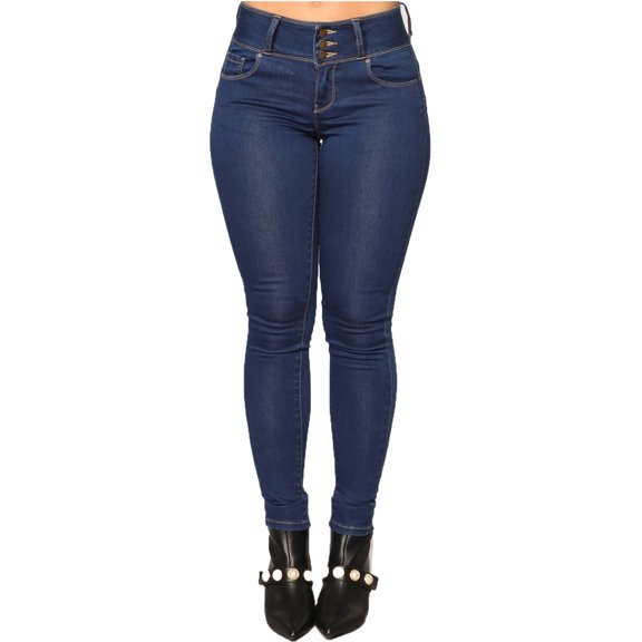 Eashery Womens Jeans Mid Rise Skinny Jeans Fashion Ladys High Waisted Lacing Stretch Wide Ripped Jeans Womens (B,L)