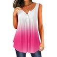 thumbnail image 1 of Eashery Womens T Shirts Loose Casual Soft Women Tops Hot Pink S, 1 of 3