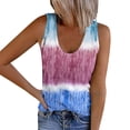 thumbnail image 1 of Eashery Womens Tank Tops Crew Neck Tank Tops Womens Vests Blue M, 1 of 5