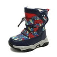 thumbnail image 1 of Eashi Kids Boys Girls Snow Boots Winter Waterproof Slip Resistant Cold Weather Shoes (Toddler/Little Kid/Big Kid), 1 of 7