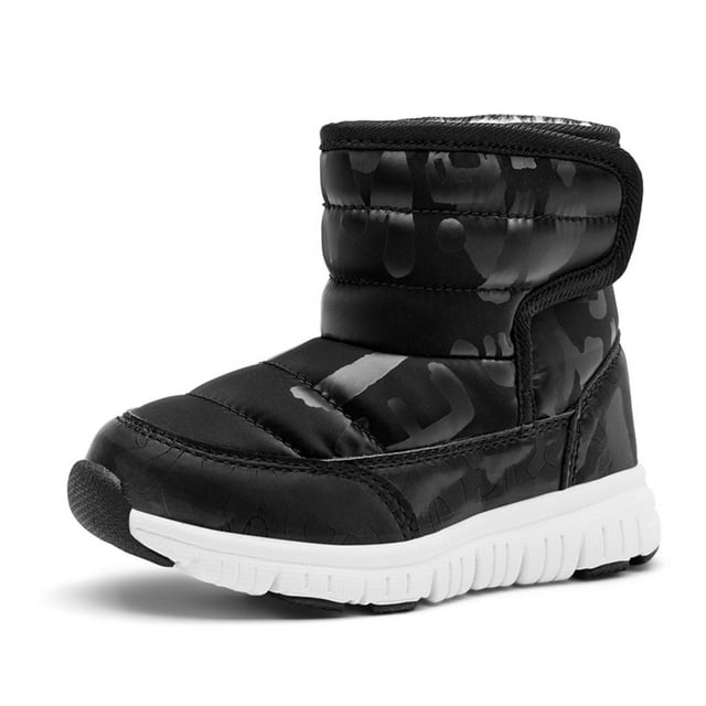 Eashi Kids Boys Girls Snow Boots Winter Waterproof Slip Resistant Cold