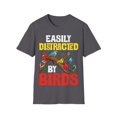 thumbnail image 1 of Easily Distracted By Birds Funny Bird Novelty Men Women Art, 1 of 4
