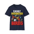 thumbnail image 1 of Easily Distracted By Birds Funny Bird Novelty Men Women Art, 1 of 4