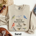 thumbnail image 1 of Easily Distracted By Birds Sweater, Bird Lover Sweatshirt, Bird Lover Gift, Bird Watching Shirt, Bird Watching Gift, Birdwatcher Sweater 1599353182 4613, 1 of 6