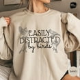 thumbnail image 1 of Easily Distracted By Birds Sweatshirt, Bird Lover Sweater, Cute Pet Mom Hoodie, Bird People Pullover, Mom Of Bird, Bird Mama TSHIRT All Size S-5XL, 1 of 5