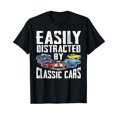 thumbnail image 1 of Easily Distracted By Classic Cars T-Shirt, 1 of 5