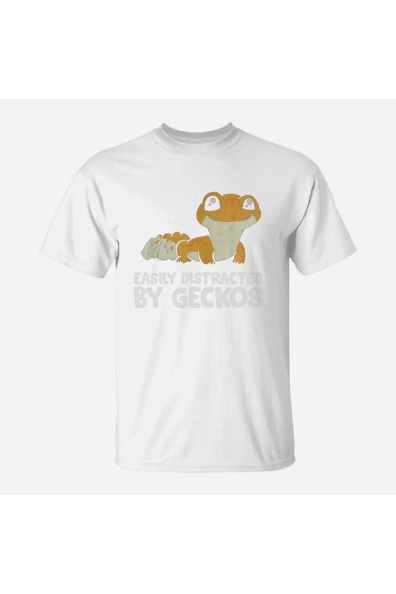 Easily Distracted By Geckos Leopard Gecko TShirt