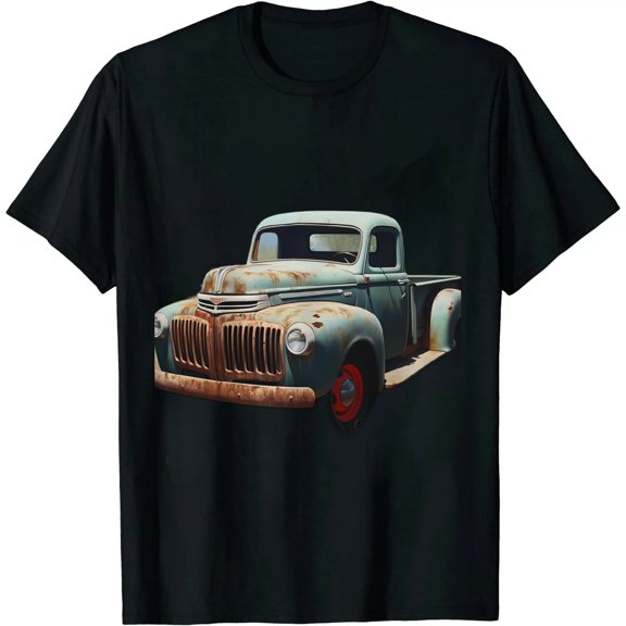 Easily Distracted By Old Pickup Trucks - Trucker T-Shirt