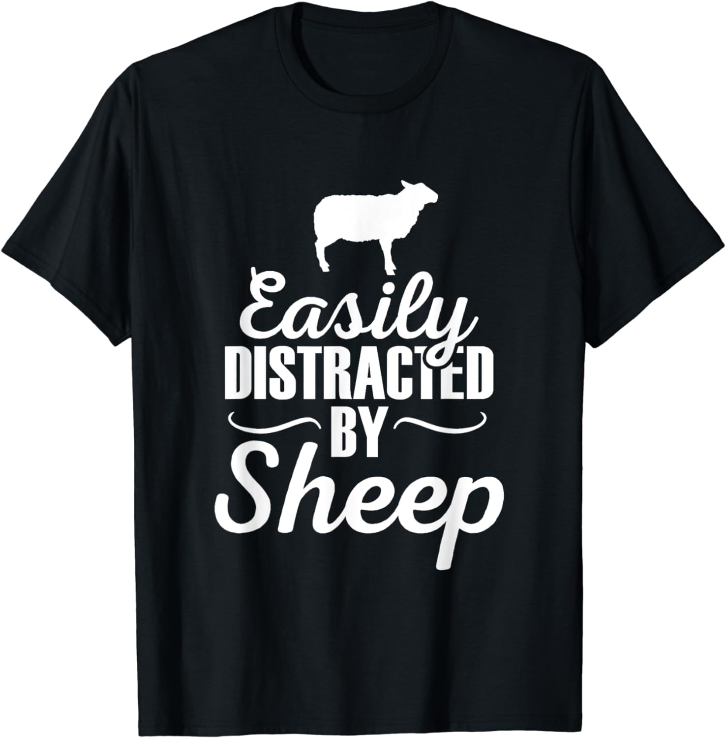 Easily Distracted By Sheep Sheep Gifts For Sheep Lovers TShirt