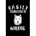thumbnail image 1 of Easily Distracted By Wolves: Animal Nature Collection (Paperback), 1 of 1