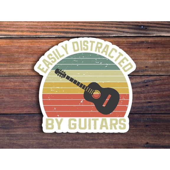 Easily Distracted Guitars Toolbox Sticker