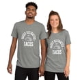 thumbnail image 1 of Easily Distracted by Tacos Short sleeve t-shirt (Athletic Grey Triblend, L), 1 of 1