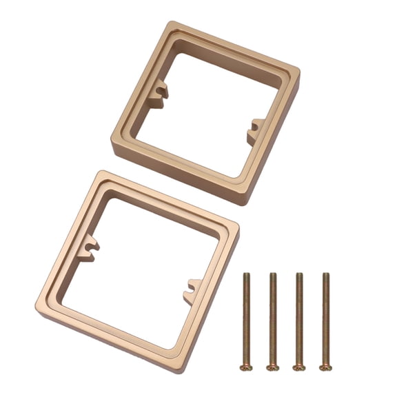 Easily Expand Your Electrical Box Depth with This Pair of Square Spacers