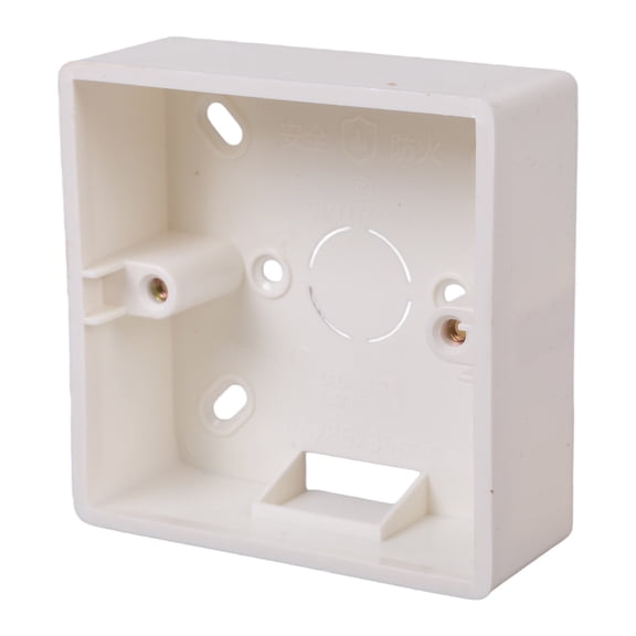 Easily Mount Back Box Wall Plate Junctions Box Electrical Outlet Box Single Gang