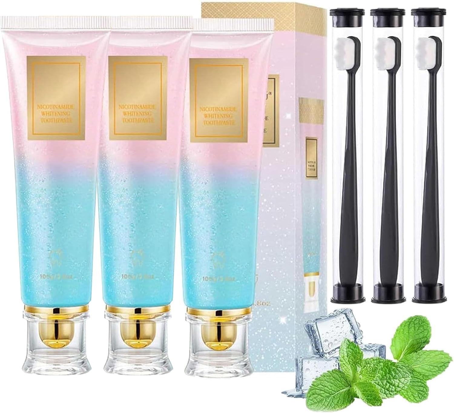 Easilyous Toothpaste, Easilyous Niacinamide Whitening Toothpaste ...