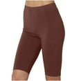 thumbnail image 1 of EaskTriop Bermuda Shorts for Women, High Waisted Stretchy Slim Fit Bike Shorts for Summer Casual Wear, Lightweight Breathable Comfy Lounge Shorts, 1 of 6
