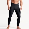 thumbnail image 1 of EaskTriop Men's Cross Waistband Athletic Tights High Stretch Compression Workout Leggings Moisture Wicking Gym Fitness Performance Pants, 1 of 5