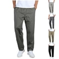 thumbnail image 1 of EaskTriop Men's Lightweight Outdoor Hiking Pants Quick Dry Breathable Workout Joggers Stretch Utility Trousers with Pockets Casual Wear, 1 of 5