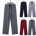 thumbnail image 1 of EaskTriop Men's Straight Leg Athletic Pants Lightweight Breathable Hiking Joggers Moisture Wicking Workout Sweatpants with Drawstring, 1 of 6