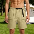 thumbnail image 1 of EaskTriop Mens Quick Dry Outdoor Shorts with Adjustable Belt Lightweight Utility Cargo Shorts Summer Hiking Walking Board Shorts, 1 of 6